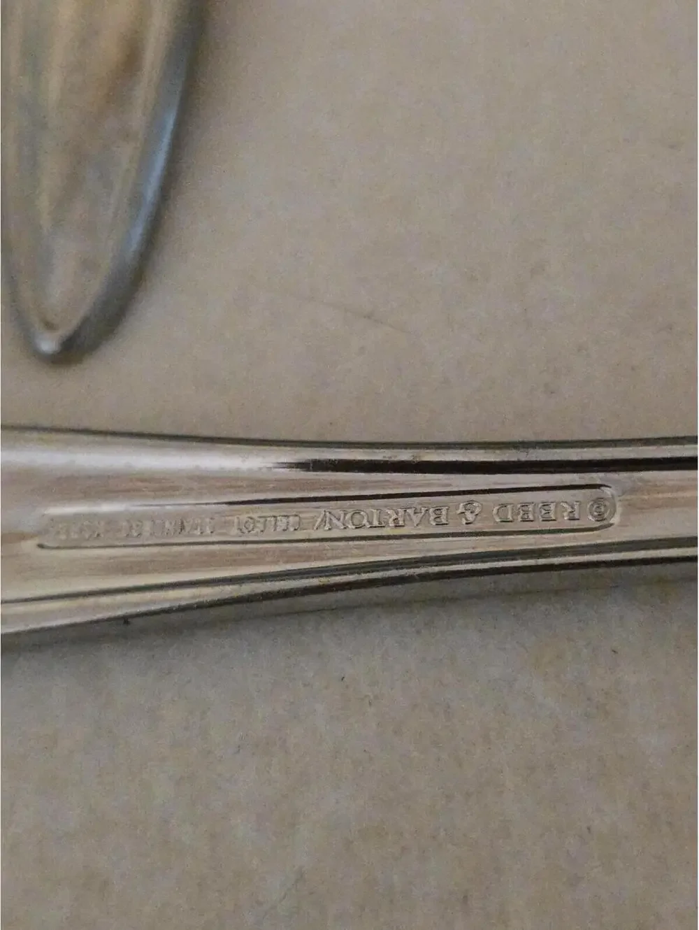 Reed & Barton set reed